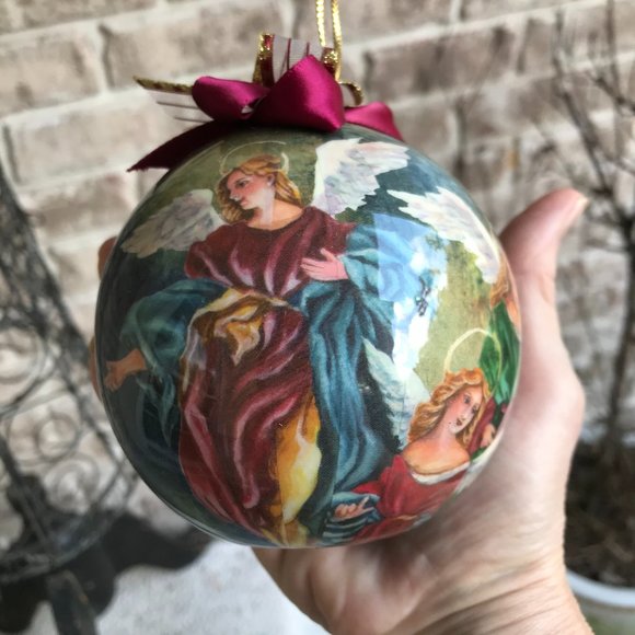 Angel Ornament Tomorrow Today Christmas Vintage - Picture 4 of 15